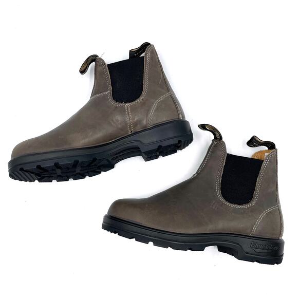 Blundstone‎ 1469 Chelsea Boots Steel Gray Elastic Sided Ankle Sz 7.5 Women's - Picture 7 of 11